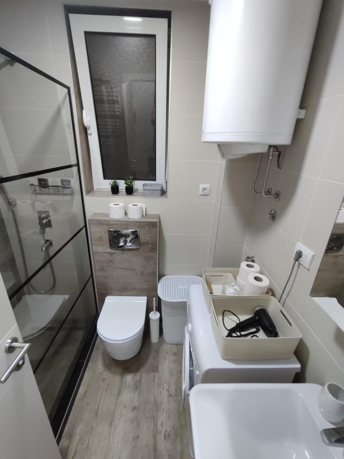 Apartamento City Lights Lux Belgrado Exterior foto